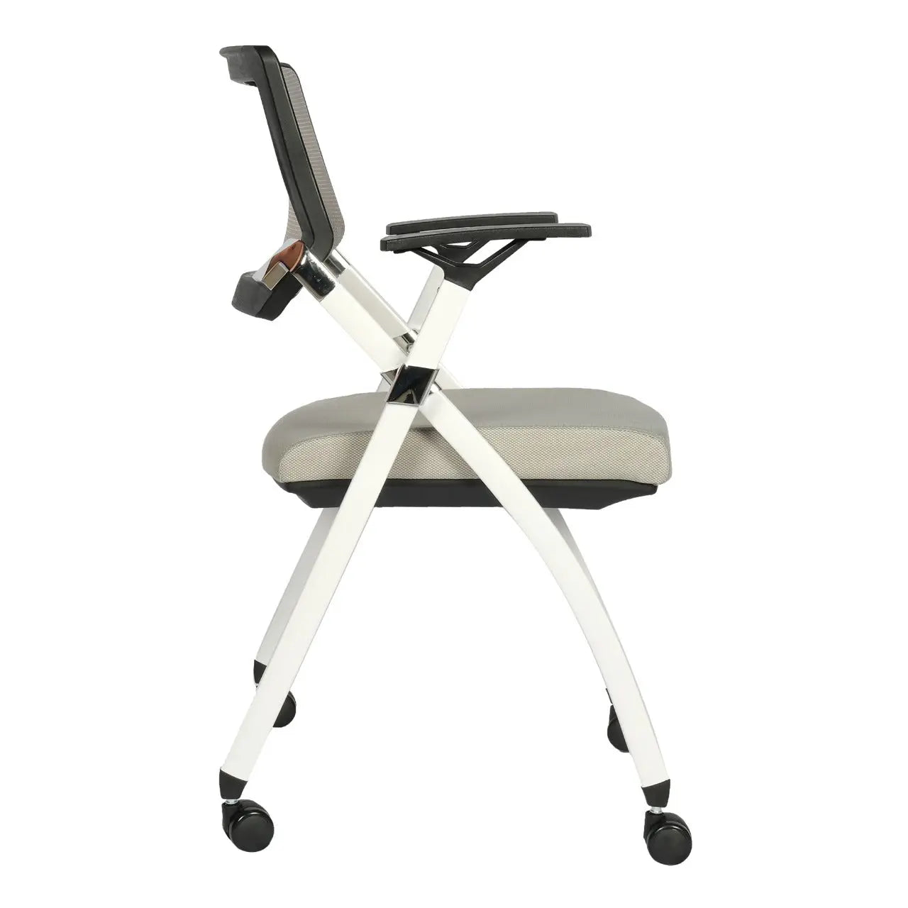 Huimei Foldable Student / Training Chair – Grey Color Huimei Furniture