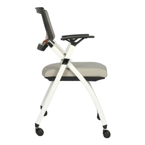 Huimei Foldable Student / Training Chair – Grey Color Huimei Furniture