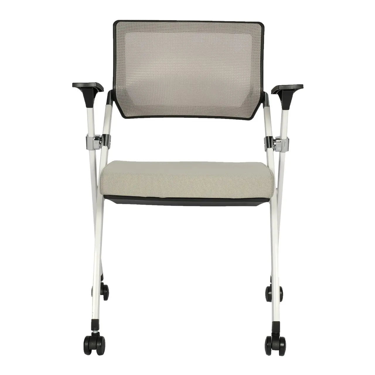 Huimei Foldable Student / Training Chair – Grey Color Huimei Furniture