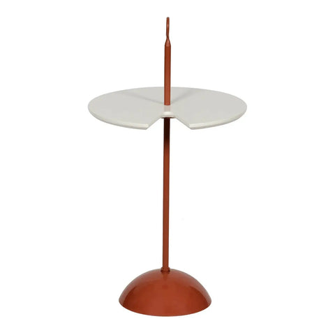 Huimei Coffee Table Set with Round Design and High-Density Fiber Base – White Color Huimei Furniture
