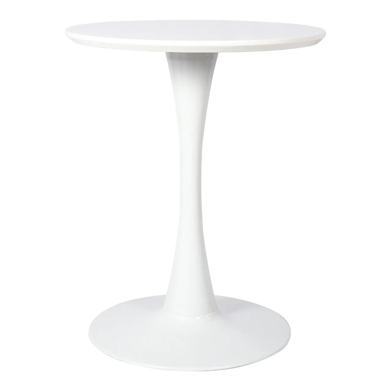 Huimei Round Shape Coffee Table Glossy White Color Huimei Furniture