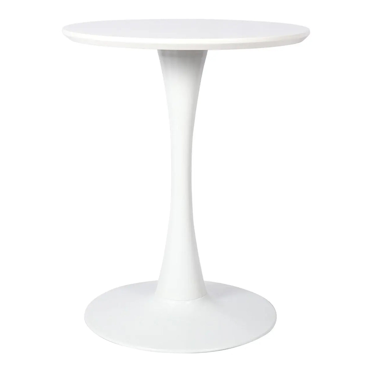 Huimei Round Shape Coffee Table Glossy White Color Huimei Furniture
