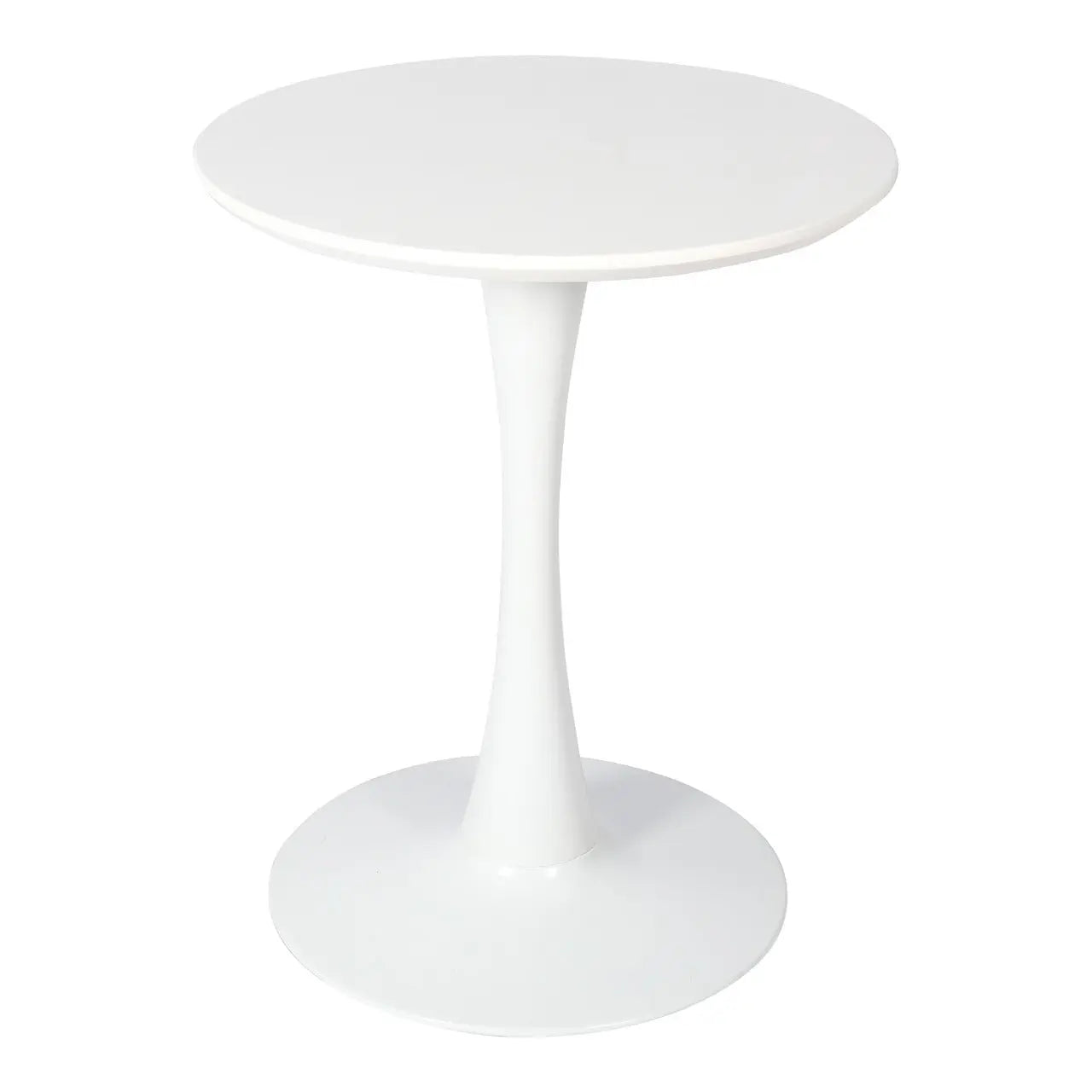 Huimei Round Shape Coffee Table Glossy White Color Huimei Furniture