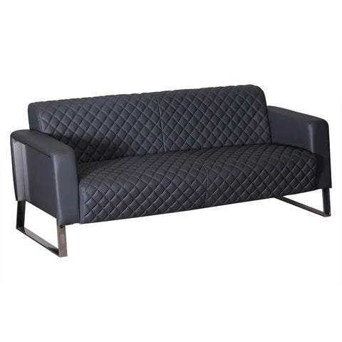 Huimei PU Leather Modern Sofa Collection – Grey & Black Huimei Furniture