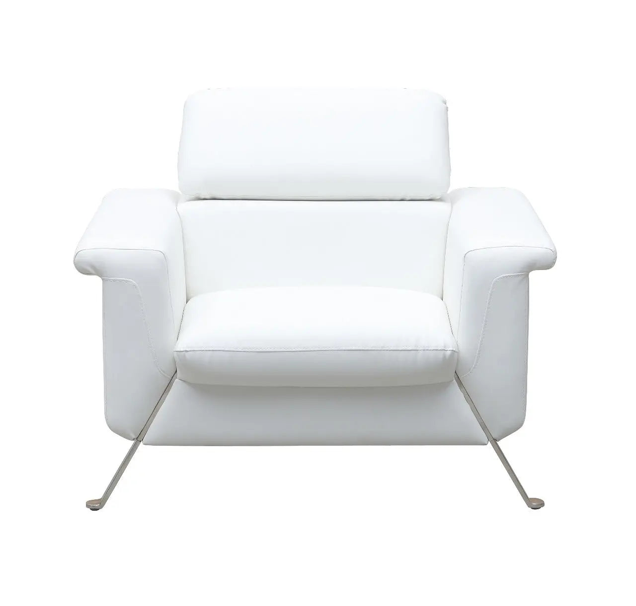 Huimei PU Leather Office Sofa Collection with Retractable Headrests – Black & White Huimei Furniture