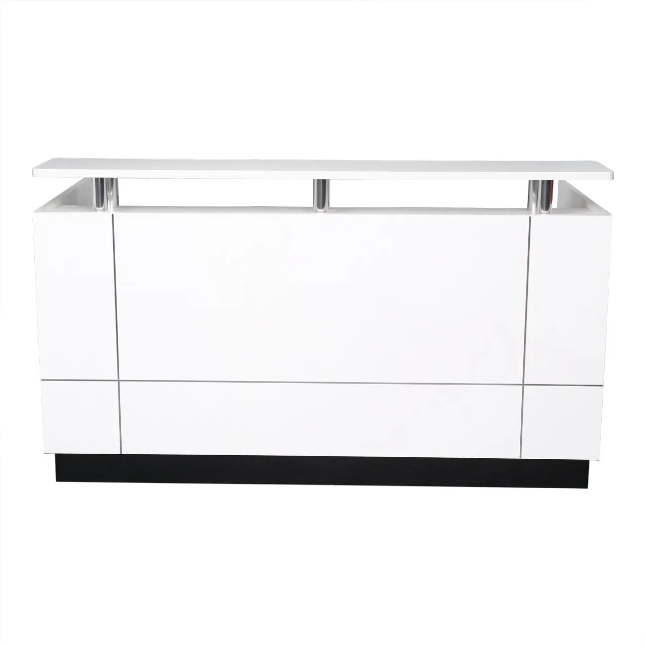 Huimei Modern White Reception Desk – Available in 160cm, 180cm & 200cm Sizes Huimei Furniture