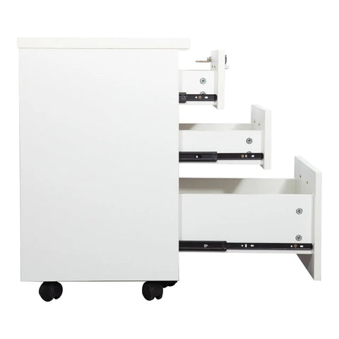 Huimei 3 Door Drawer – White Color Huimei Furniture