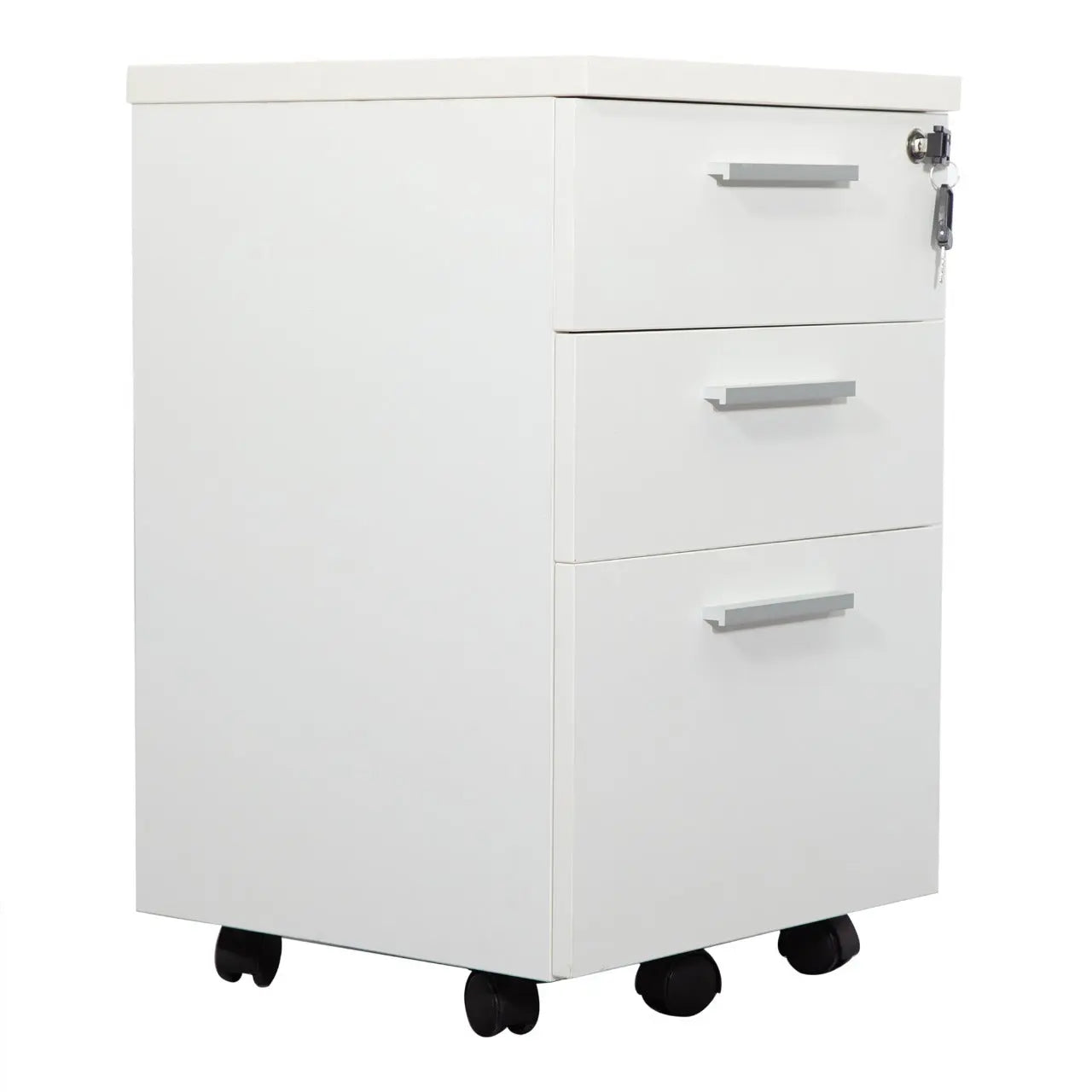 Huimei 3 Door Drawer – White Color Huimei Furniture