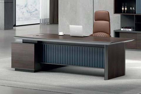 Huimei 1014-T-2.0 Executive Office Desk – 200L x 170W x 75H cm Huimei Furniture