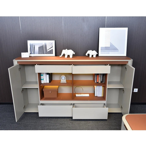 H07-B Luxury Executive Office Credenza – 240 x 120 cm