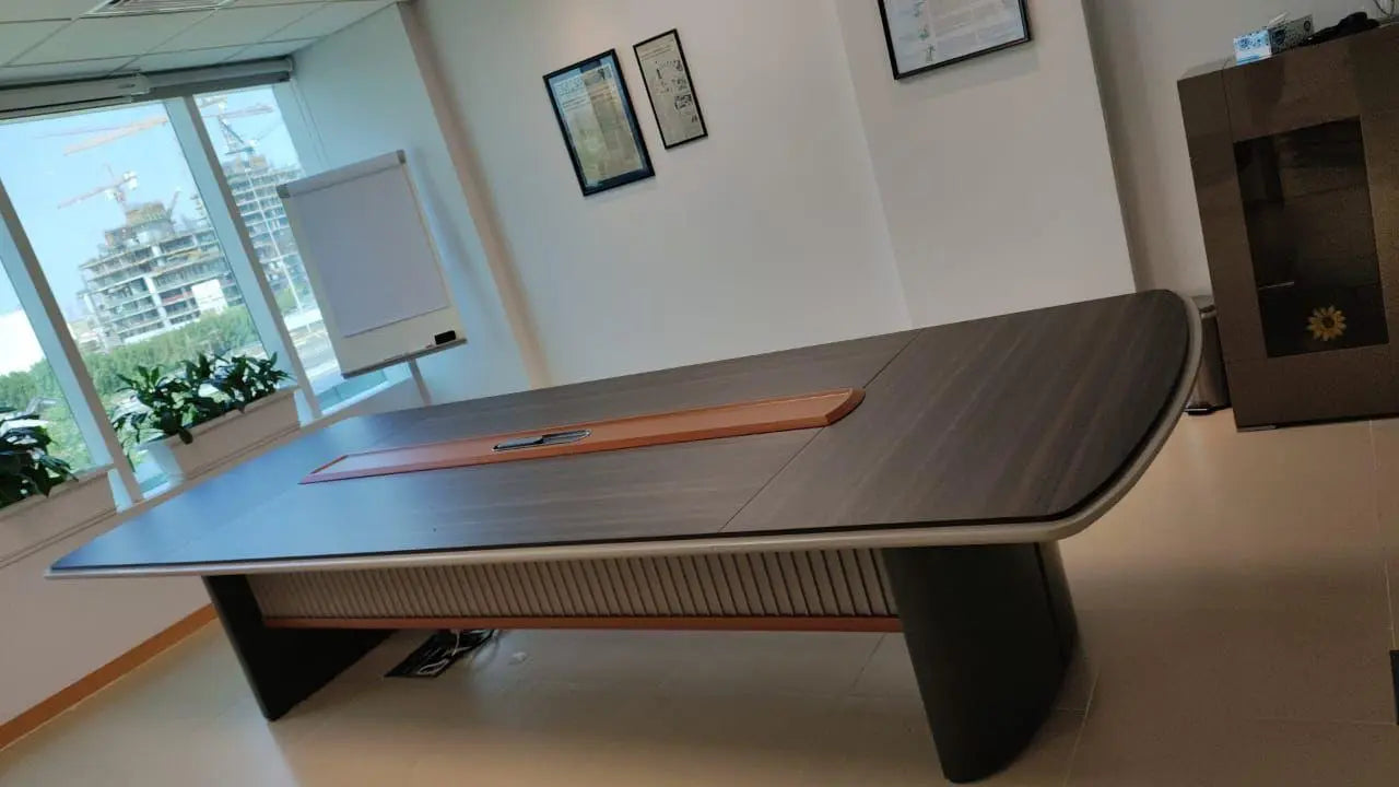 Huimei Office Meeting Table, Brown, LX-3614 Huimei Furniture