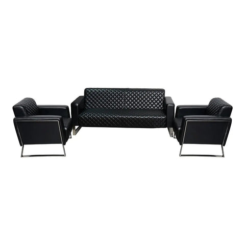 Huimei PU Leather Modern Sofa Collection – Grey & Black Huimei Furniture