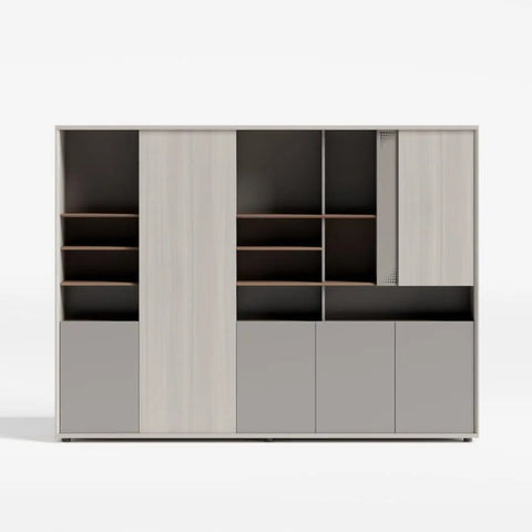 Huimei YD-C240 Office Cabinet, White Oak Color Huimei Furniture