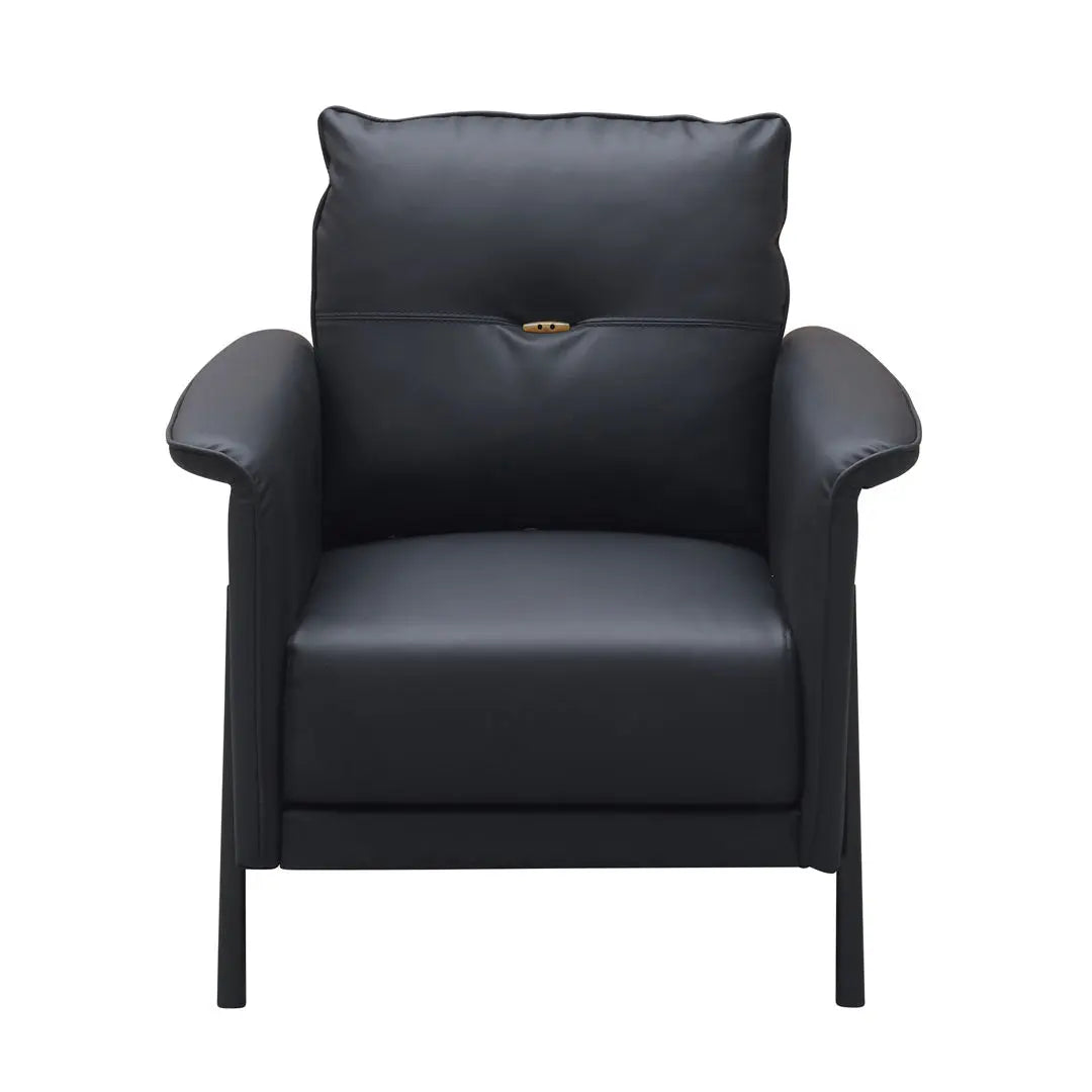 Huimei XP-233 Office Sofa Set – PU Leather, 3+1+1, Black / White Huimei Furniture