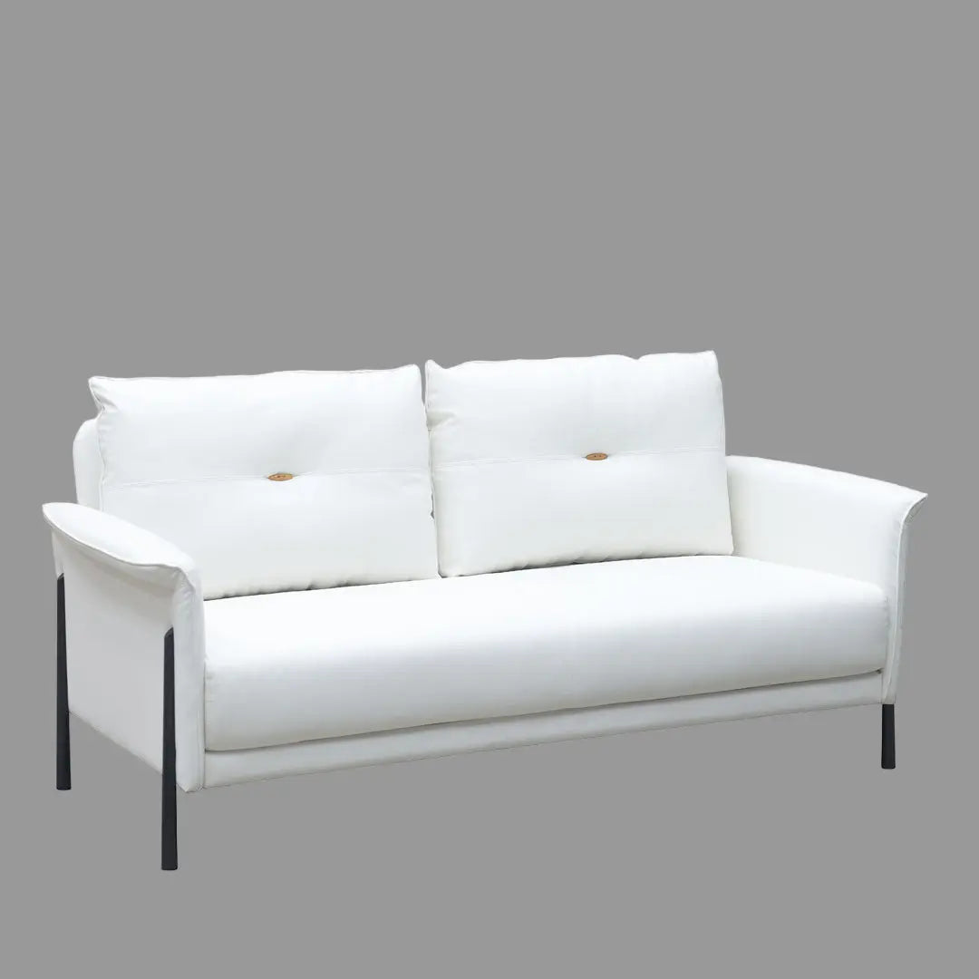 Huimei XP-233 Office Sofa Set – PU Leather, 3+1+1, Black / White Huimei Furniture